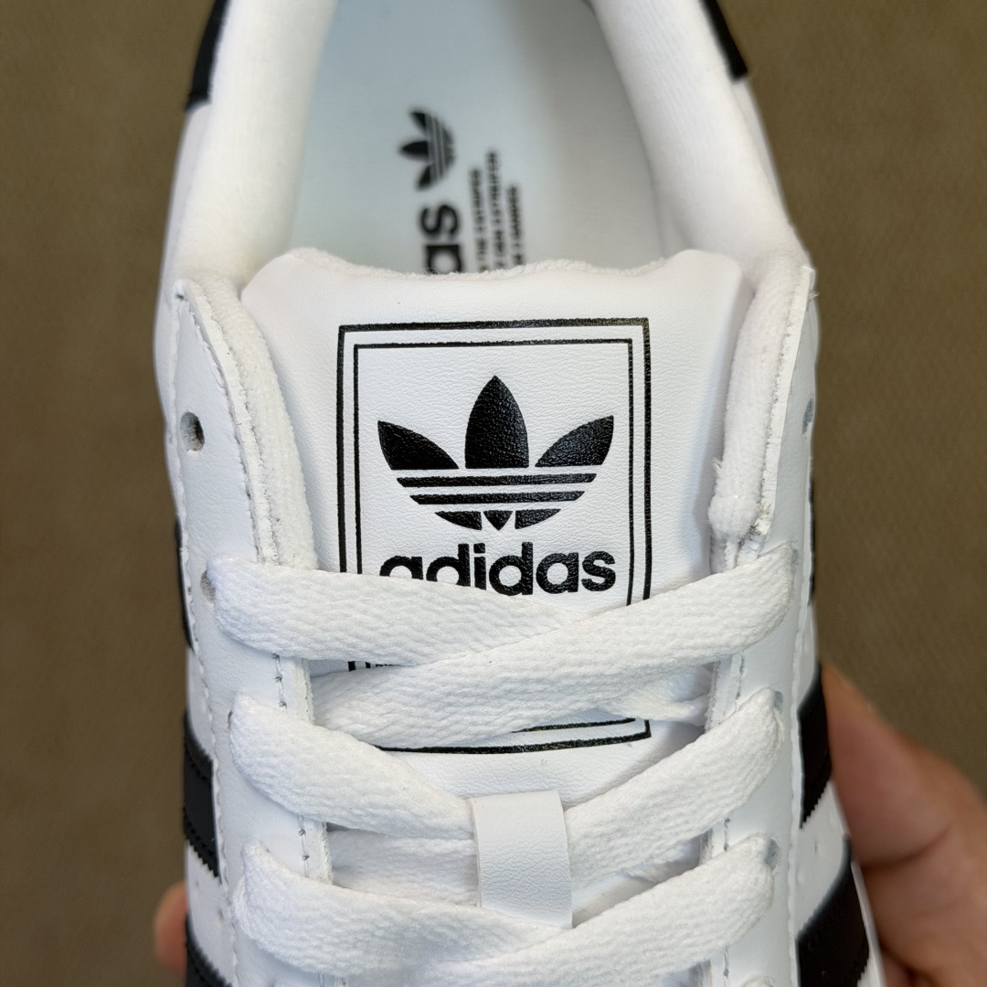 纯原订单！金标贝壳头白色 adlidas originals Superstar 经典永存！货号：JH9