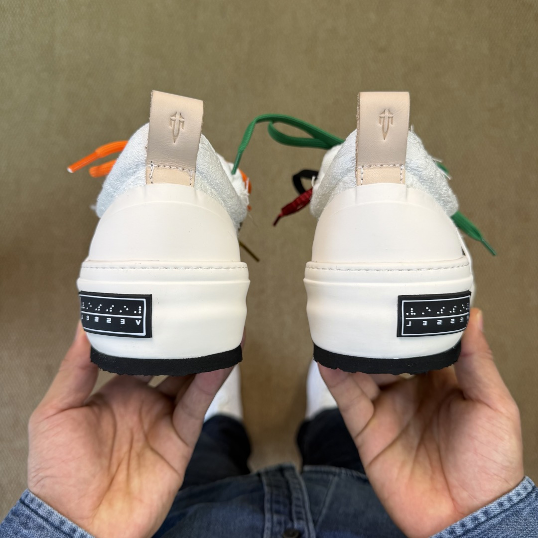 VESSEL x Snowflake 吴建豪联名 雪花酥厚底增高板鞋#5cm隐形厚底暗藏心机，显高显腿长