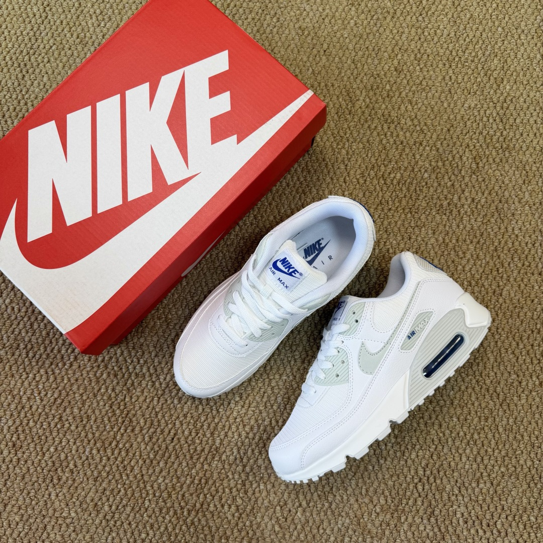 Nike Air Max 90 低帮气垫跑鞋货号：FZ7186-100尺码：35 36 36.5 37.
