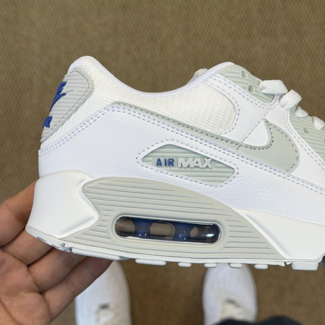Nike Air Max 90 低帮气垫跑鞋货号：FZ7186-100尺码：35 36 36.5 37.