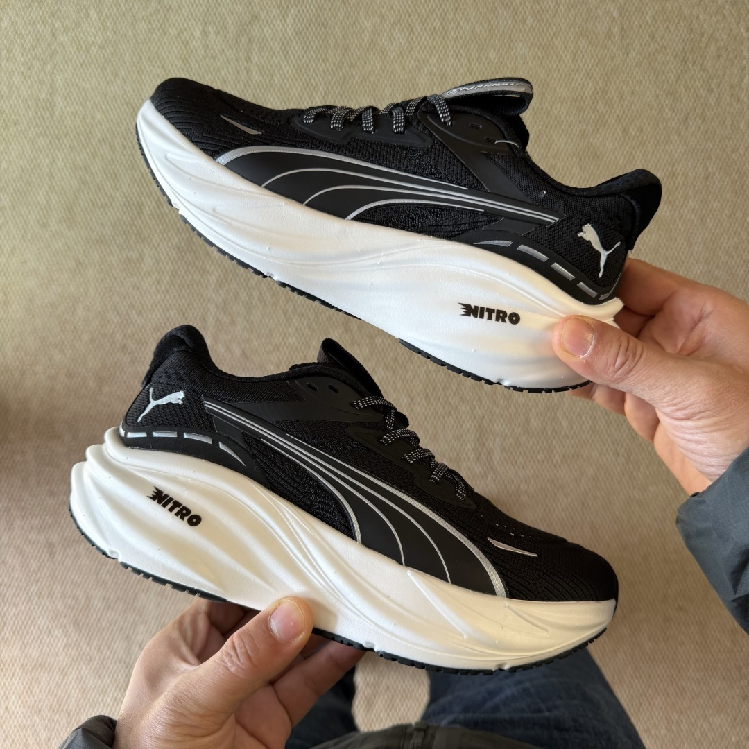 PUMA彪马 Magnify Nitro 3 跑鞋舒适百搭经典 低帮跑步鞋货号：-01尺码：36-45带