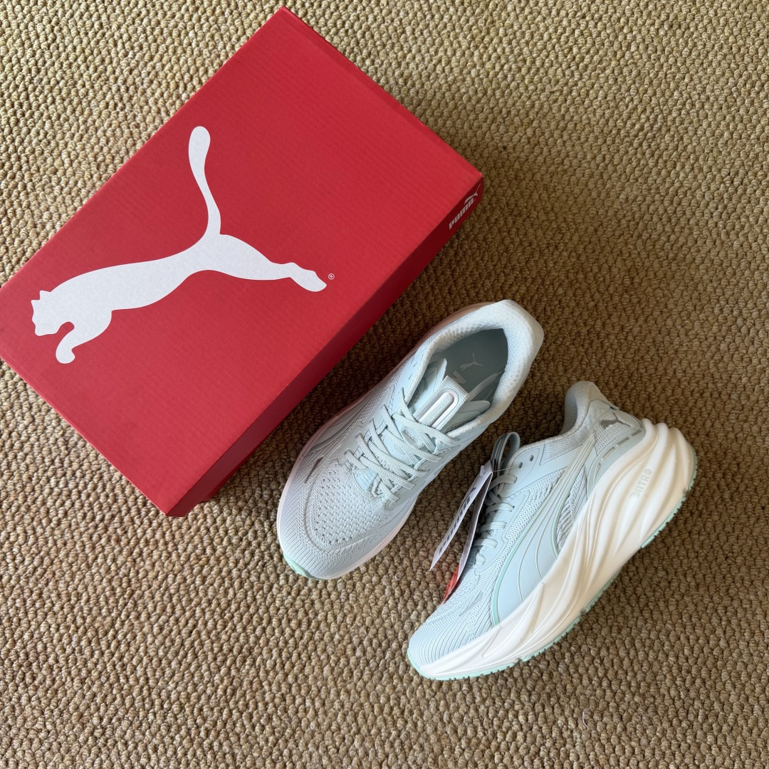 PUMA彪马 Magnify Nitro 3 跑鞋第3色:白绿货号：-04尺码：36-45带半码