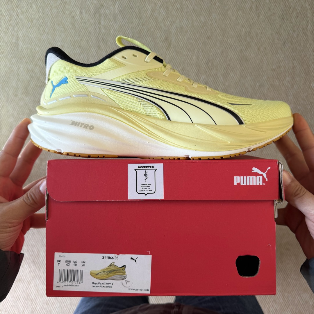 PUMA彪马 Magnify Nitro 3 跑鞋第6色:黄色货号：-05尺码：36-45带半码