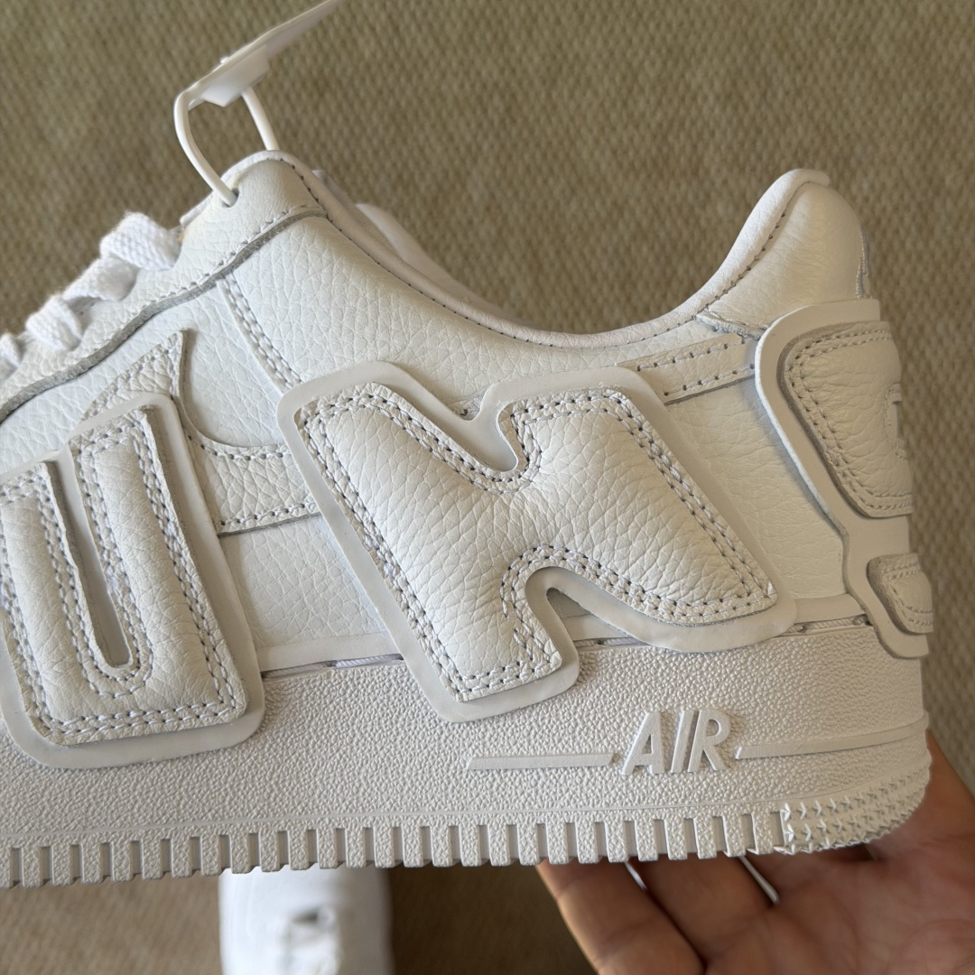 空军！第608色：CPFM联名纯白Nike Air Force 1 Low百分百原鞋开发！PT市场真正匠