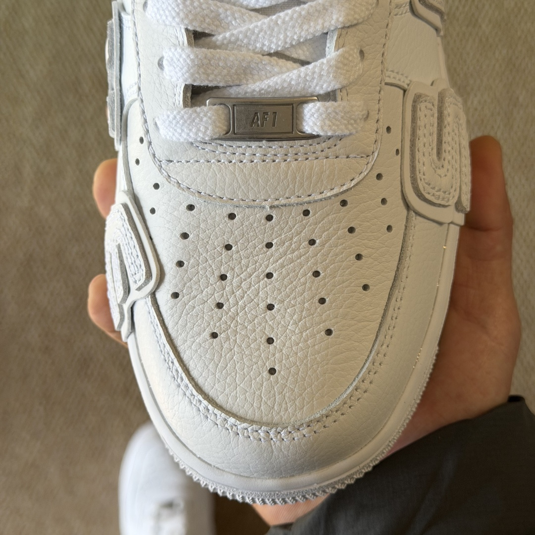 空军！第608色：CPFM联名纯白Nike Air Force 1 Low百分百原鞋开发！PT市场真正匠