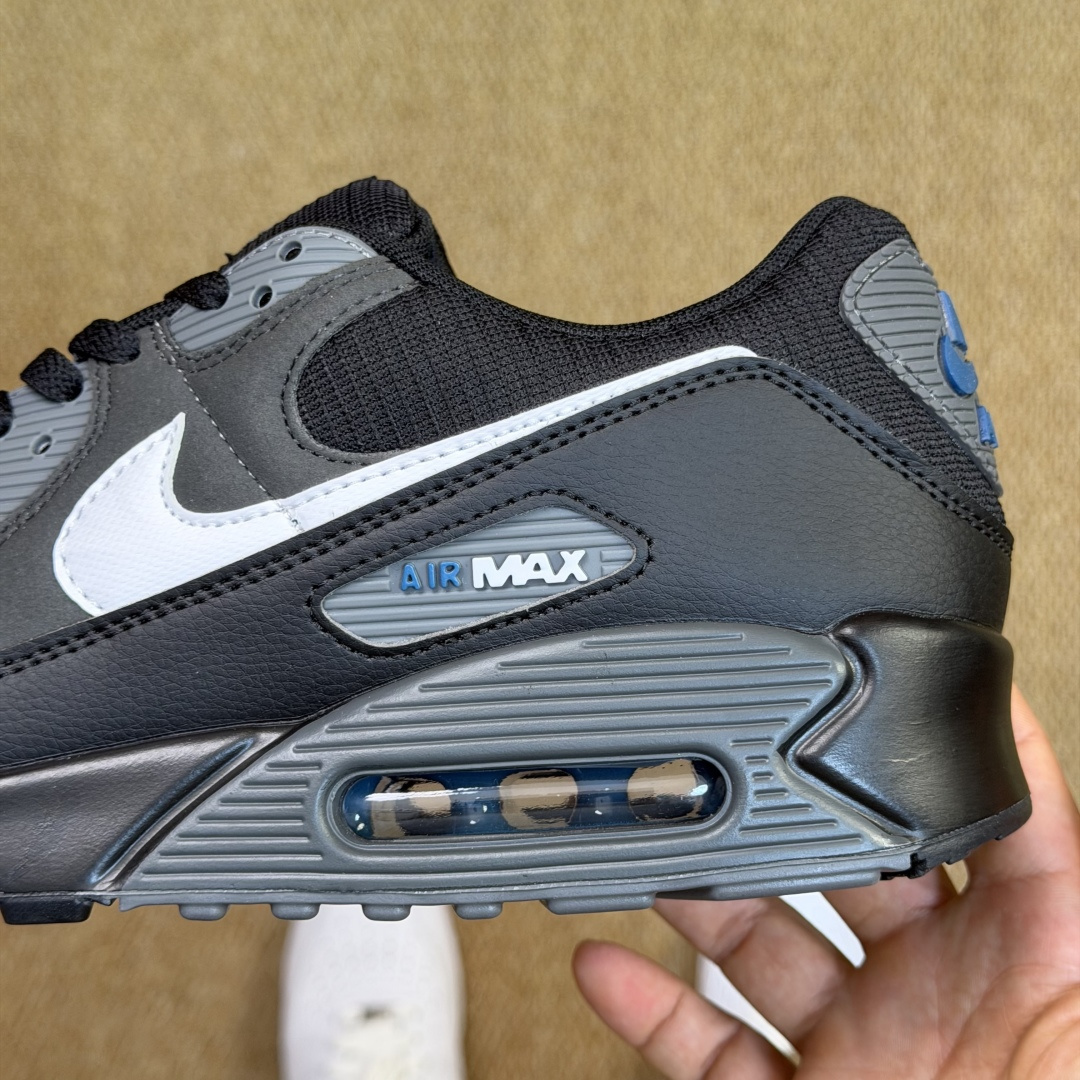 Nike Air Max 90 低帮气垫跑鞋第9色:黑武士 货号：DR0145-002尺码：35 36 