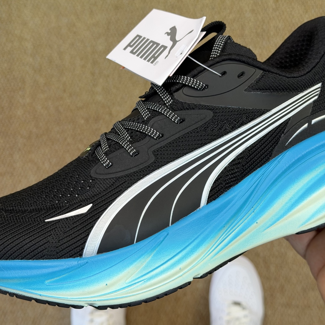 纯原 PUMA彪马 Magnify Nitro 3 跑鞋第7色:黑蓝货号：-06尺码：36-45带半码