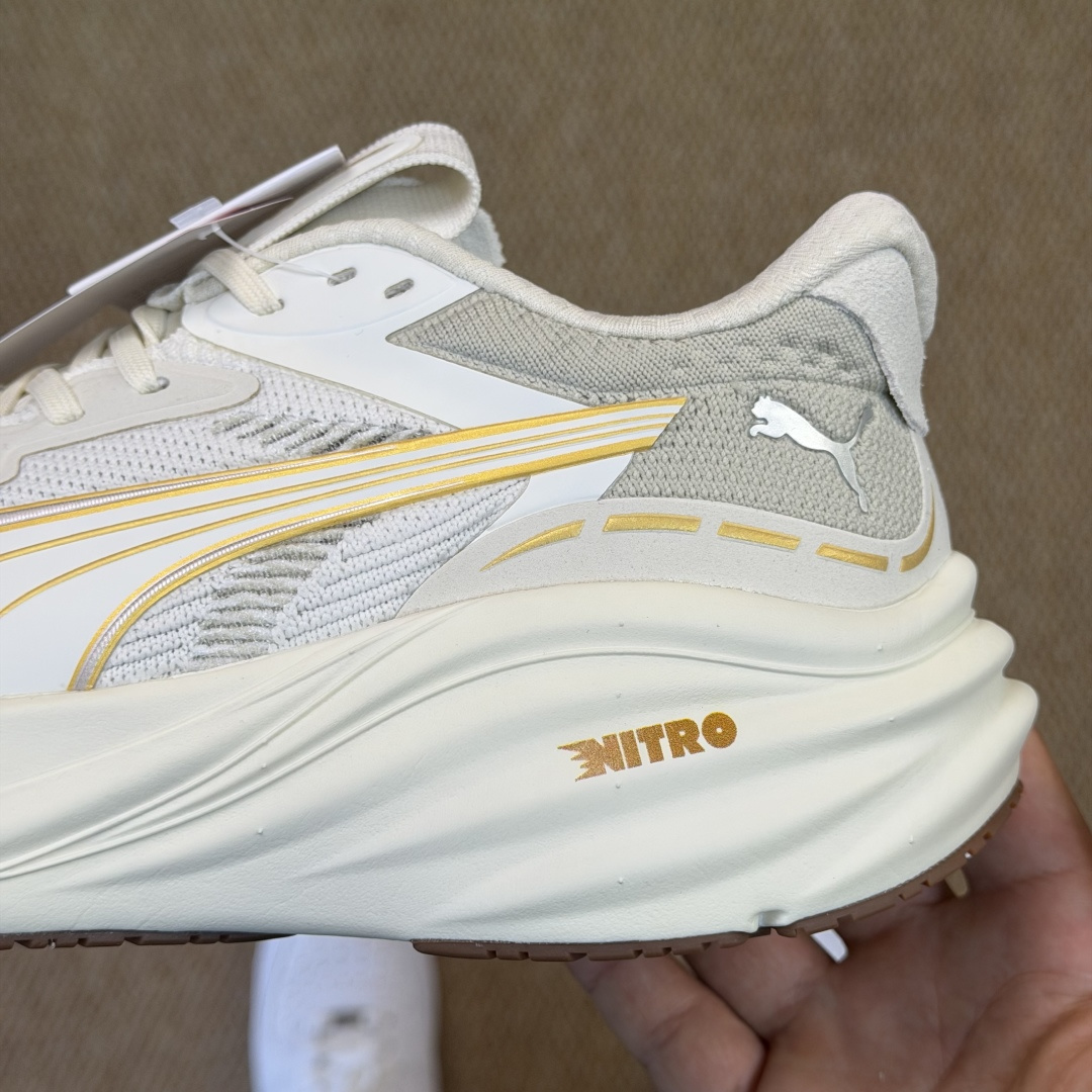 纯原 PUMA彪马 Magnify Nitro 3 跑鞋第8色:白金货号：-08尺码：36-45带半码