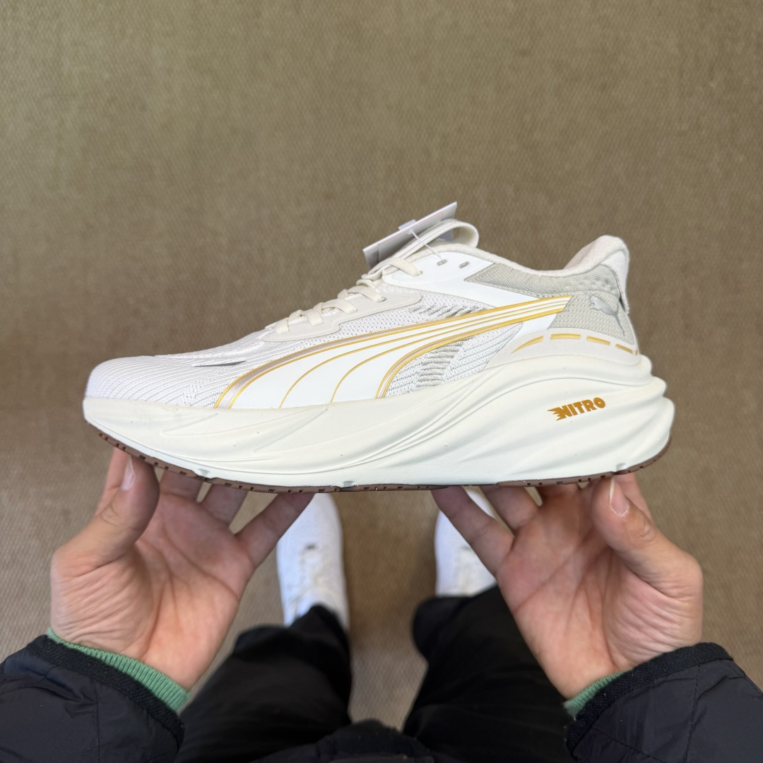 纯原 PUMA彪马 Magnify Nitro 3 跑鞋第8色:白金货号：-08尺码：36-45带半码