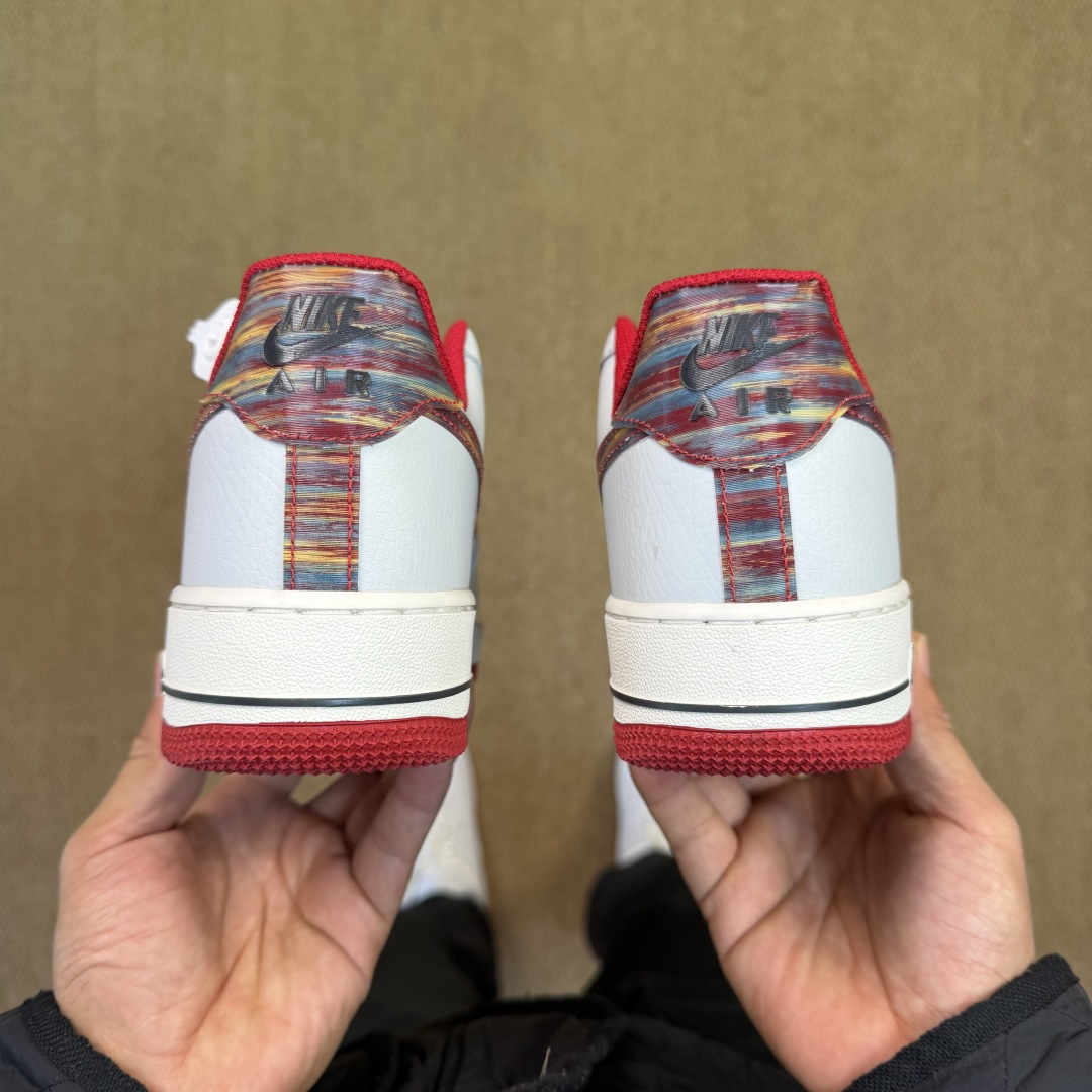 空军！第610色：马年限定-灰红Nike Air Force 1 Low百分百原鞋开发！PT市场真正匠心