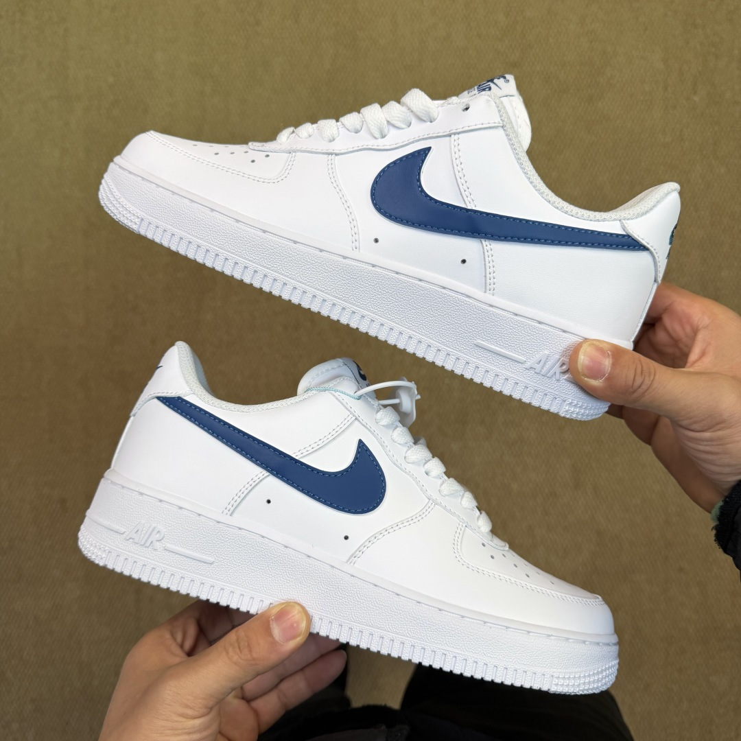 空军！第611色：白蓝Nike Air Force 1 Low百分百原鞋开发！PT市场真正匠心空军！货号