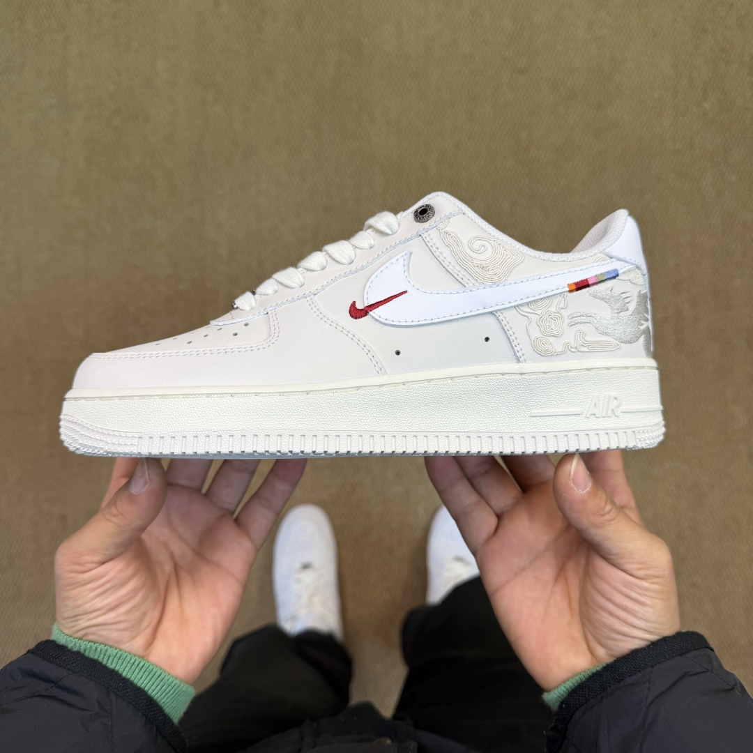 空军！第612色：马年限定-CNY脱缰刺绣Nike Air Force 1 Low百分百原鞋开发！PT市