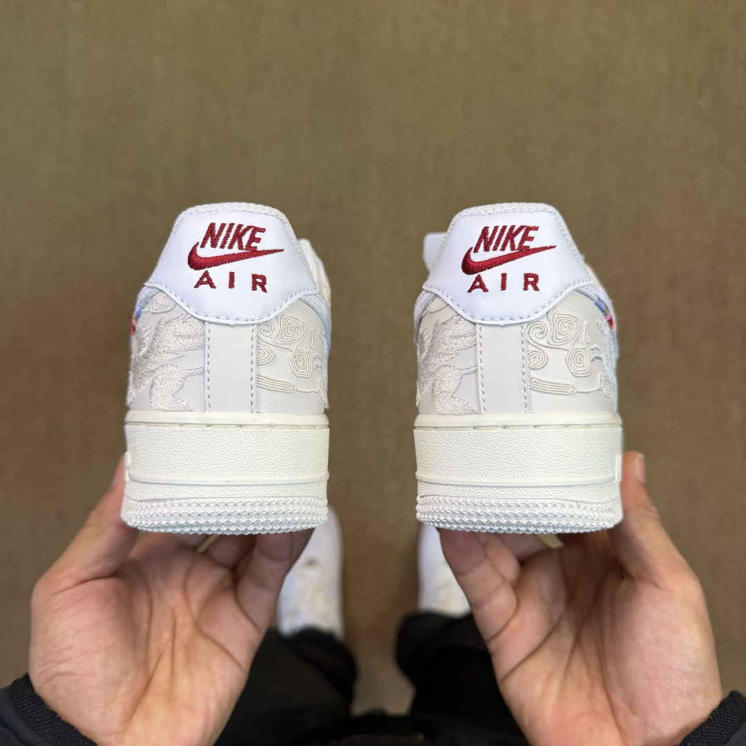 空军！第612色：马年限定-CNY脱缰刺绣Nike Air Force 1 Low百分百原鞋开发！PT市