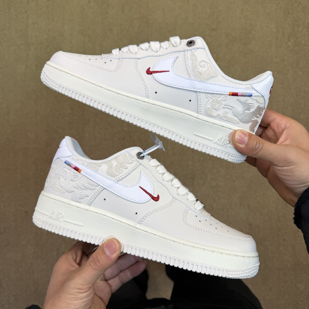 空军！第612色：马年限定-CNY脱缰刺绣Nike Air Force 1 Low百分百原鞋开发！PT市