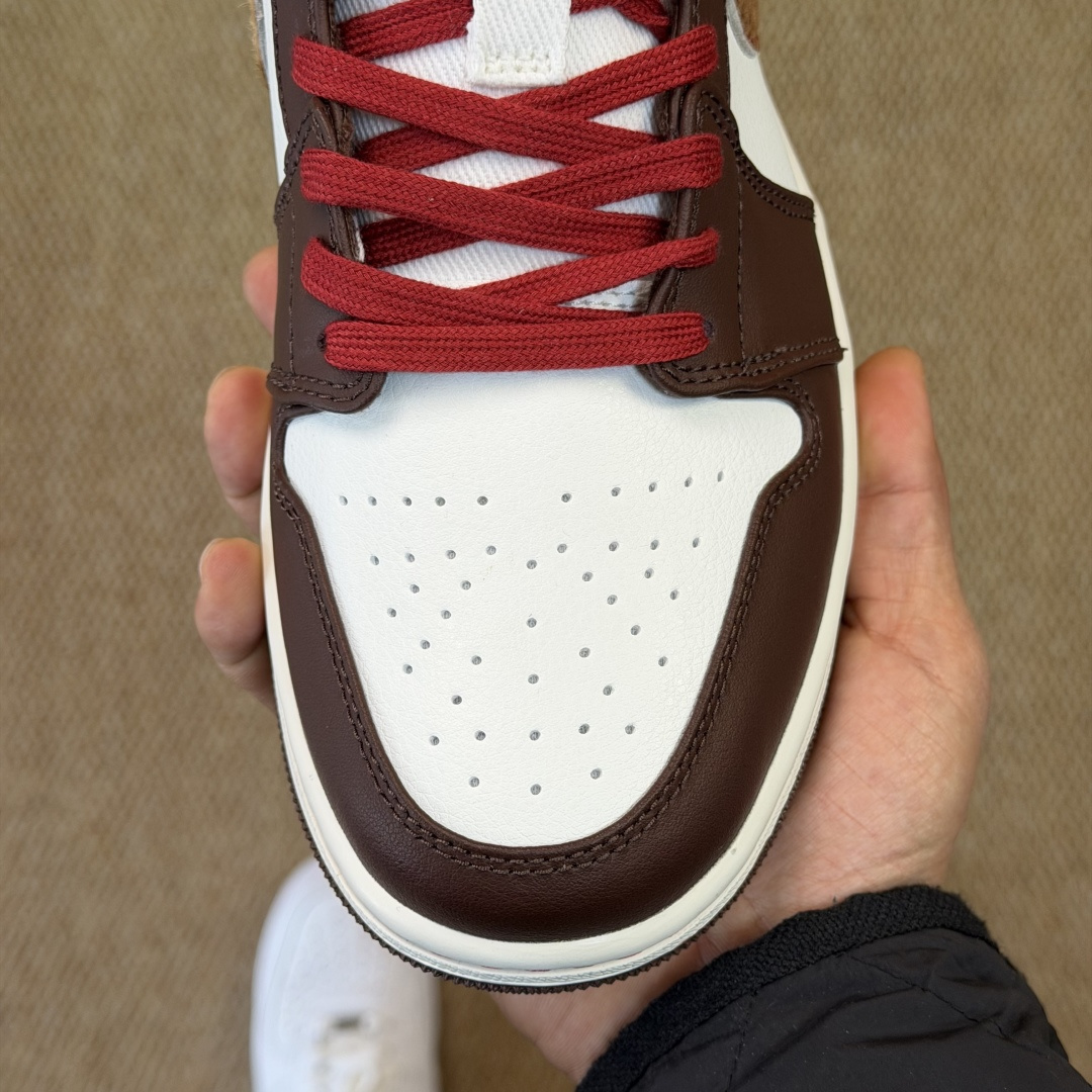 AJ1Low低帮 马年限定CNY马毛市售最强低帮 天花板品质！市面唯一正确版本 全鞋正品原材料IQ532