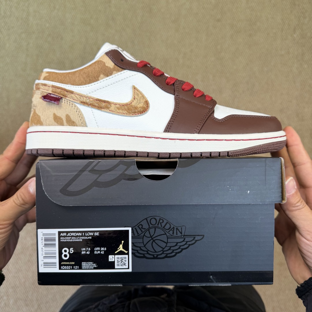 AJ1Low低帮 马年限定CNY马毛市售最强低帮 天花板品质！市面唯一正确版本 全鞋正品原材料IQ532