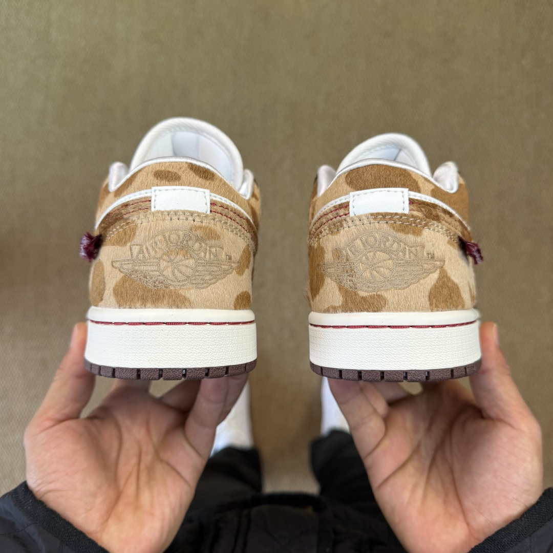 AJ1Low低帮 马年限定CNY马毛市售最强低帮 天花板品质！市面唯一正确版本 全鞋正品原材料IQ532