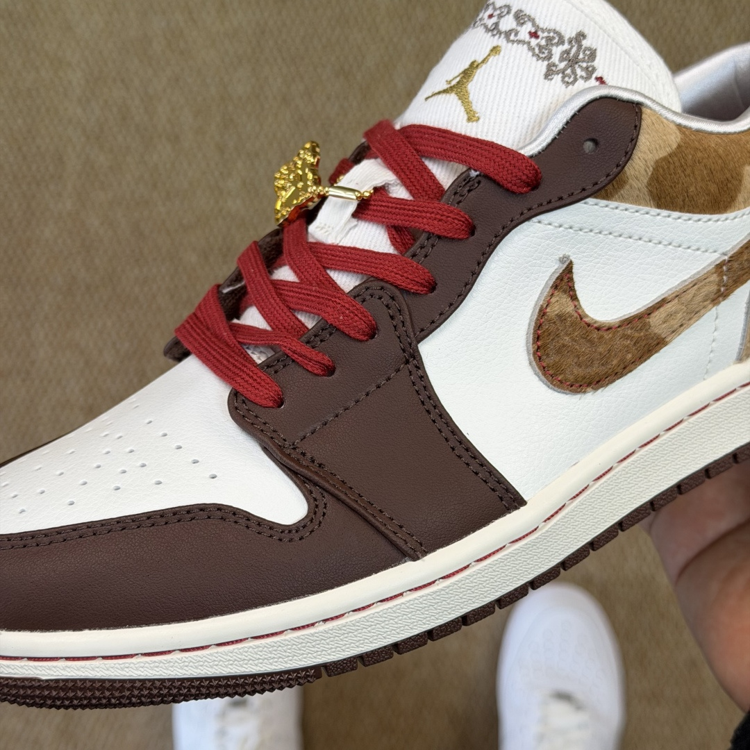 AJ1Low低帮 马年限定CNY马毛市售最强低帮 天花板品质！市面唯一正确版本 全鞋正品原材料IQ532