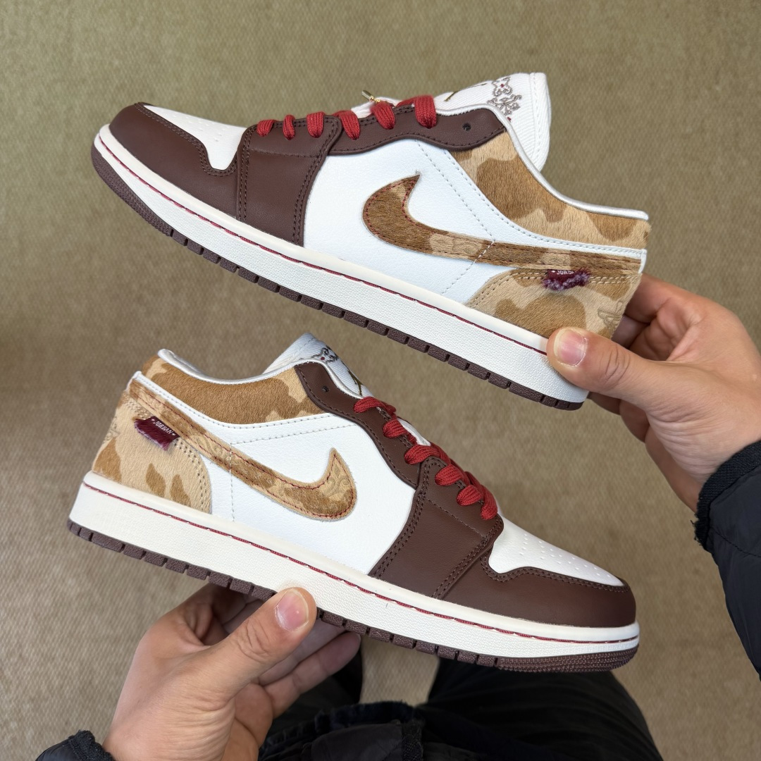 AJ1Low低帮 马年限定CNY马毛市售最强低帮 天花板品质！市面唯一正确版本 全鞋正品原材料IQ532