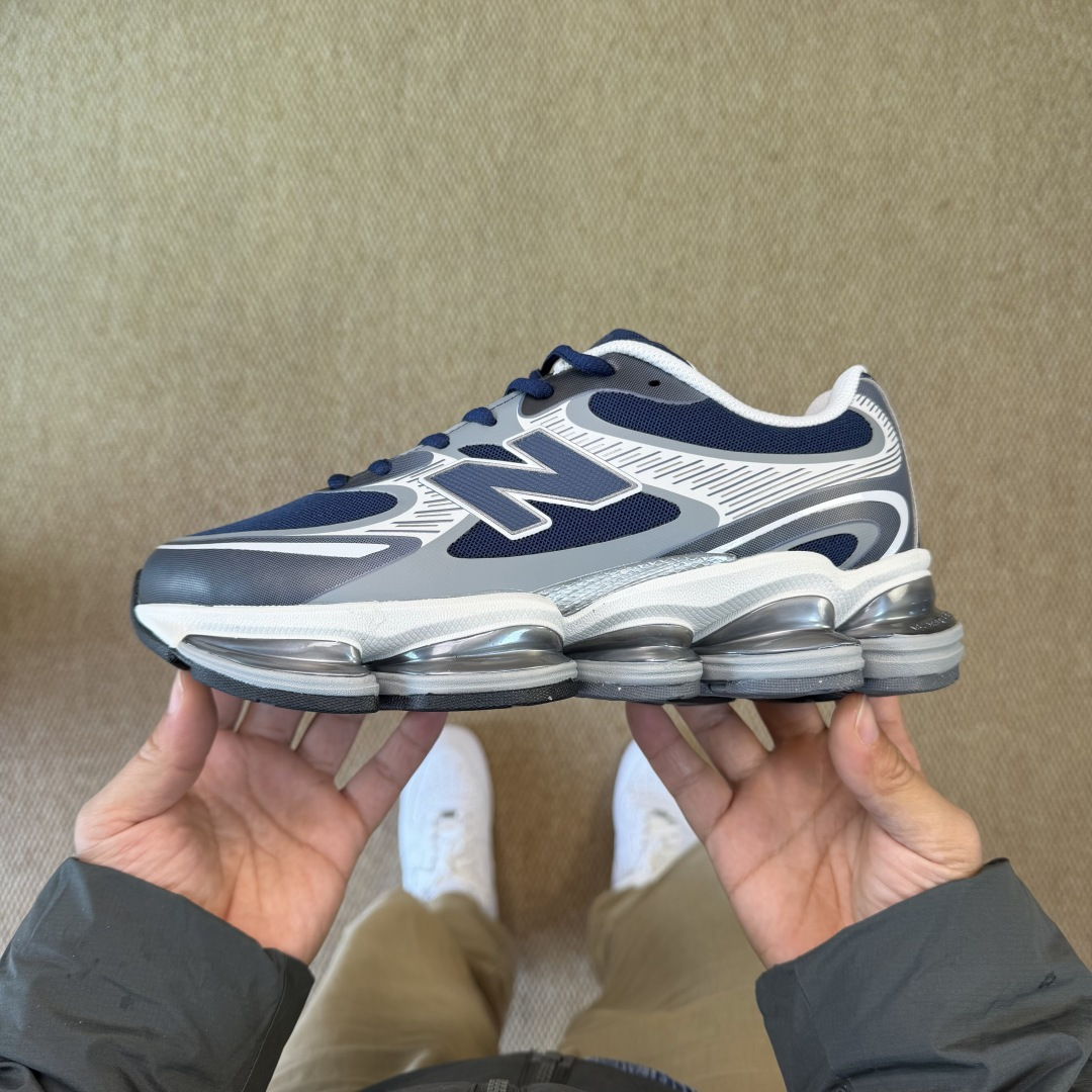 C版新百伦系列！nb2000第26色：灰蓝色无敌质感！最强版本36-46.5出货，行业标杆之作！货号：U