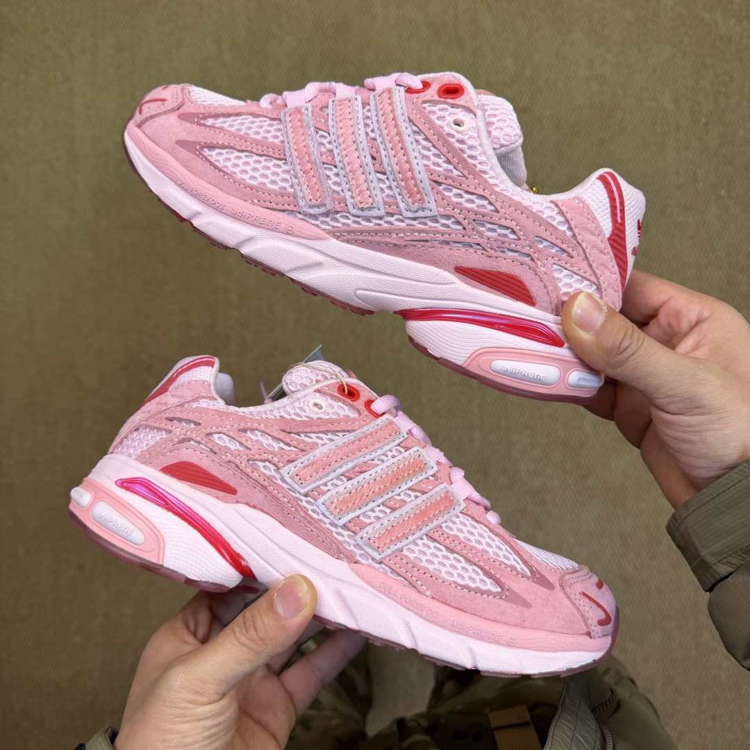 联名粉蓝贵20! G版 阿迪Cusion 3 系列休闲鞋 第1色: Unheardof x adidas origin 联名粉蓝贵20! G版 阿迪Cusion 3 系列休闲鞋 第1色: Unheardof x adidas origin