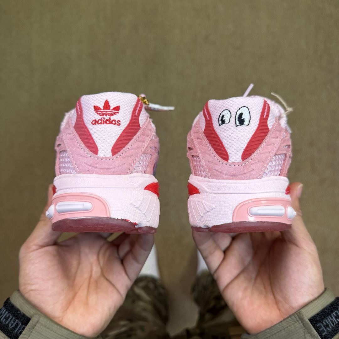 联名粉蓝贵20! G版 阿迪Cusion 3 系列休闲鞋 第1色: Unheardof x adidas origin 联名粉蓝贵20! G版 阿迪Cusion 3 系列休闲鞋 第1色: Unheardof x adidas origin