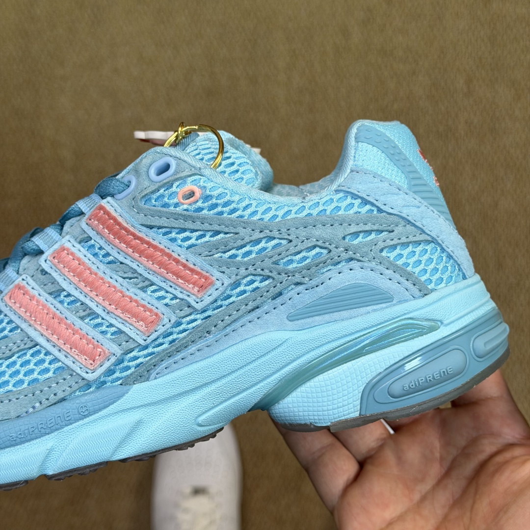 联名粉蓝贵20! G版 阿迪Cusion 3 系列休闲鞋 第2色: UNheardof x adidas origin 联名粉蓝贵20! G版 阿迪Cusion 3 系列休闲鞋 第2色: UNheardof x adidas origin