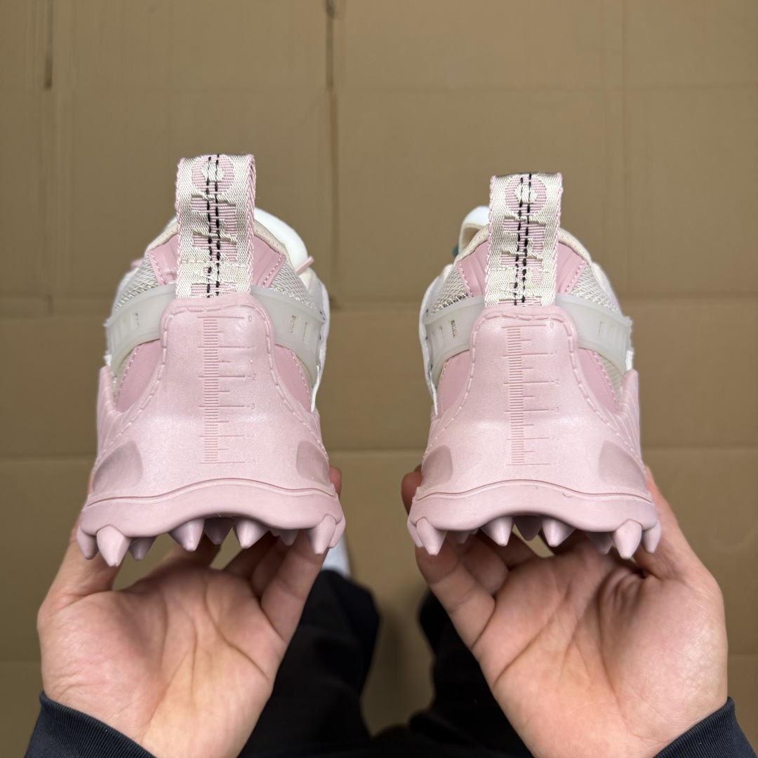 OW解构跑步鞋 OFF-WHITE ODSY -1000老爹风高端产物 原鞋购入 细节拉满 ①由全新磨具
