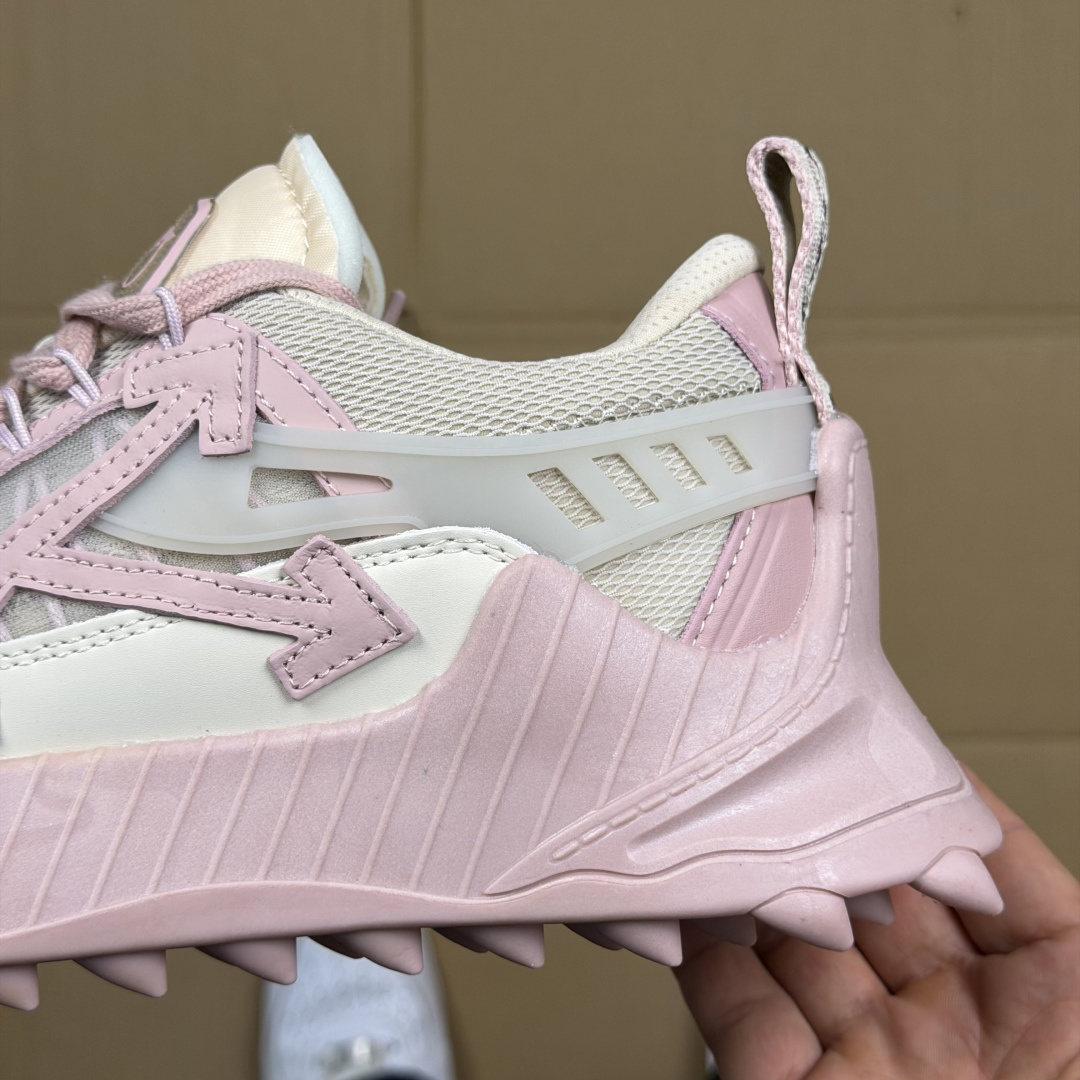 OW解构跑步鞋 OFF-WHITE ODSY -1000老爹风高端产物 原鞋购入 细节拉满 ①由全新磨具