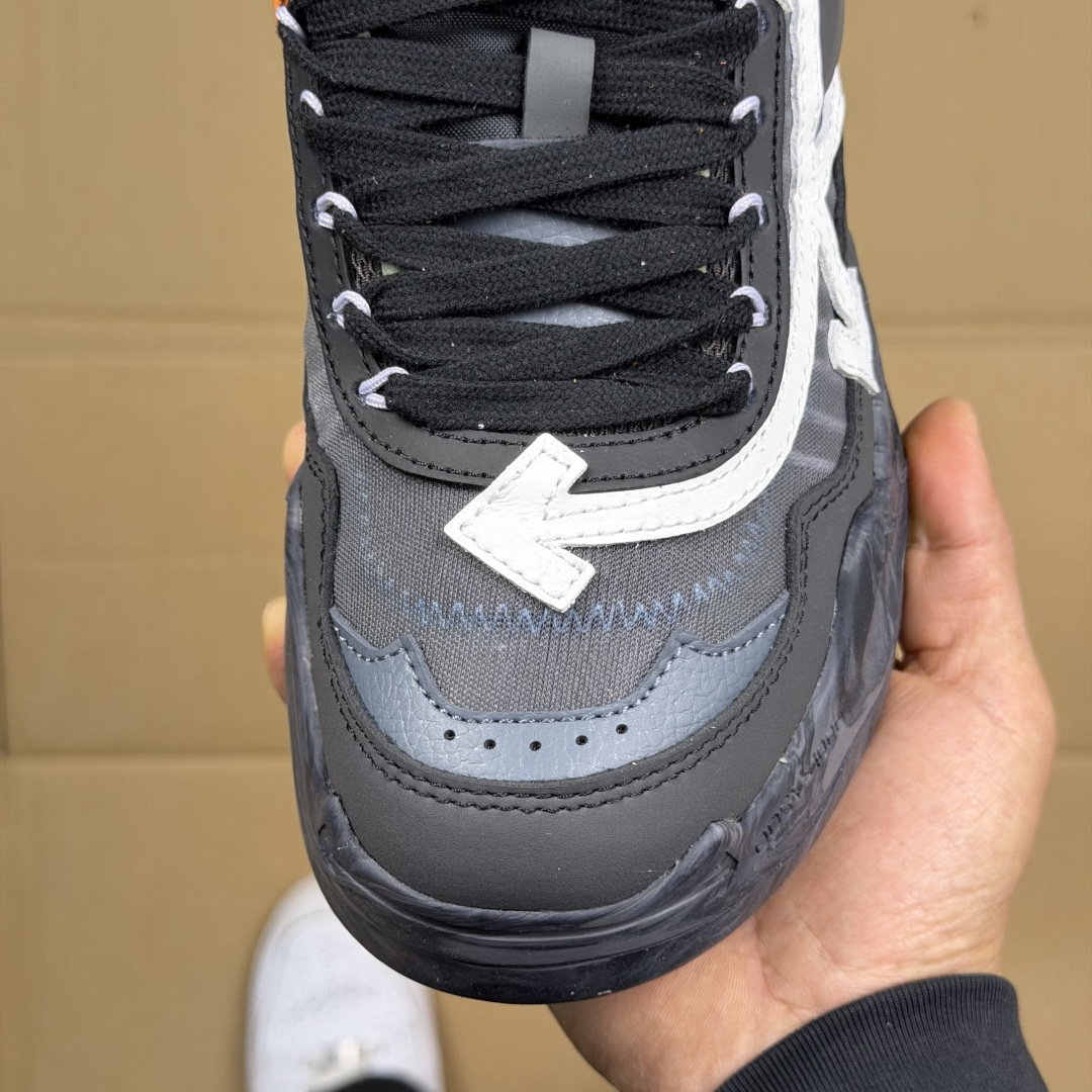 OW解构跑步鞋 OFF-WHITE ODSY -1000老爹风高端产物 原鞋购入 细节拉满 ①由全新磨具