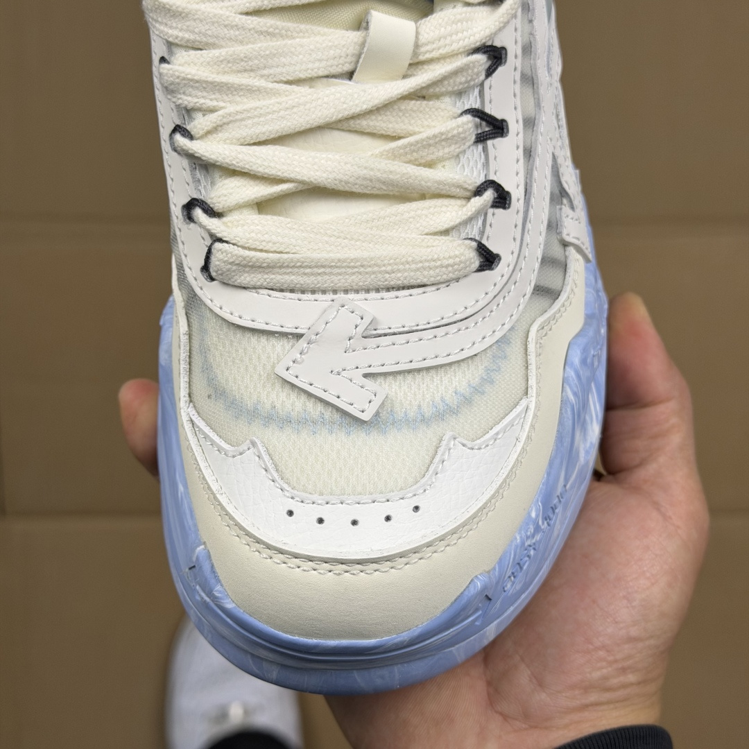 OW解构跑步鞋 OFF-WHITE ODSY -1000老爹风高端产物 原鞋购入 细节拉满 ①由全新磨具