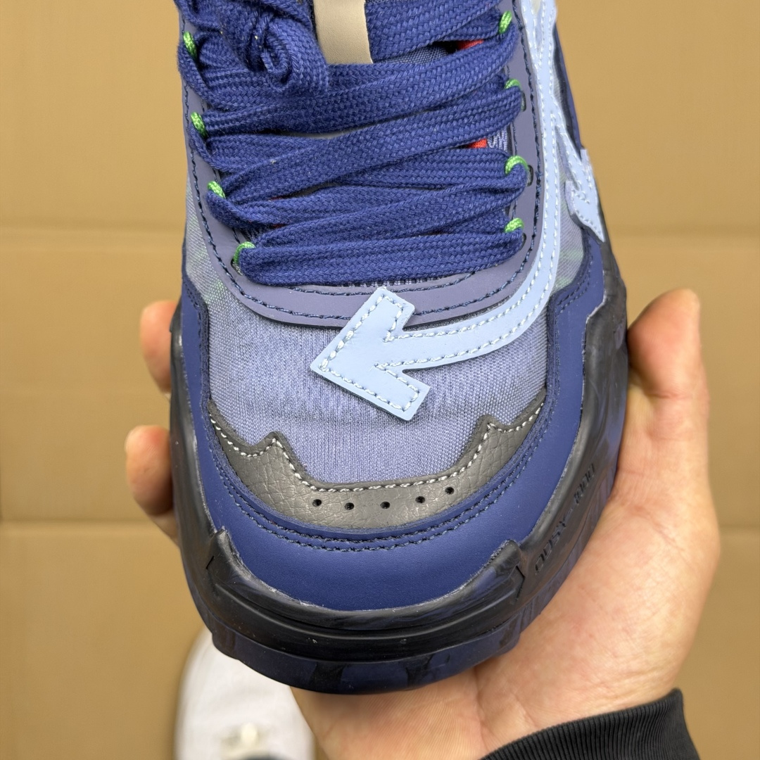 OW解构跑步鞋 OFF-WHITE ODSY -1000老爹风高端产物 原鞋购入 细节拉满 ①由全新磨具