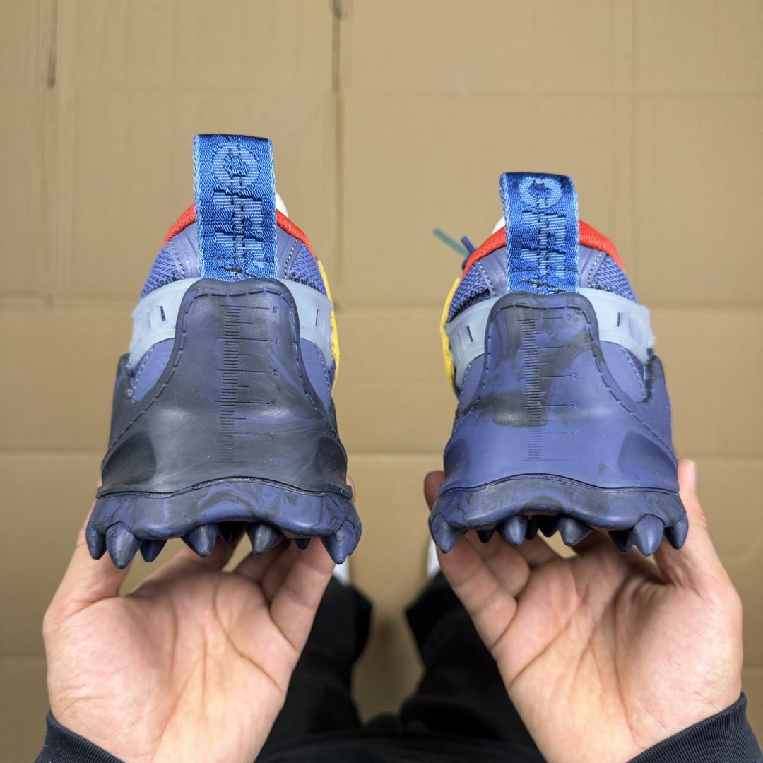 OW解构跑步鞋 OFF-WHITE ODSY -1000老爹风高端产物 原鞋购入 细节拉满 ①由全新磨具