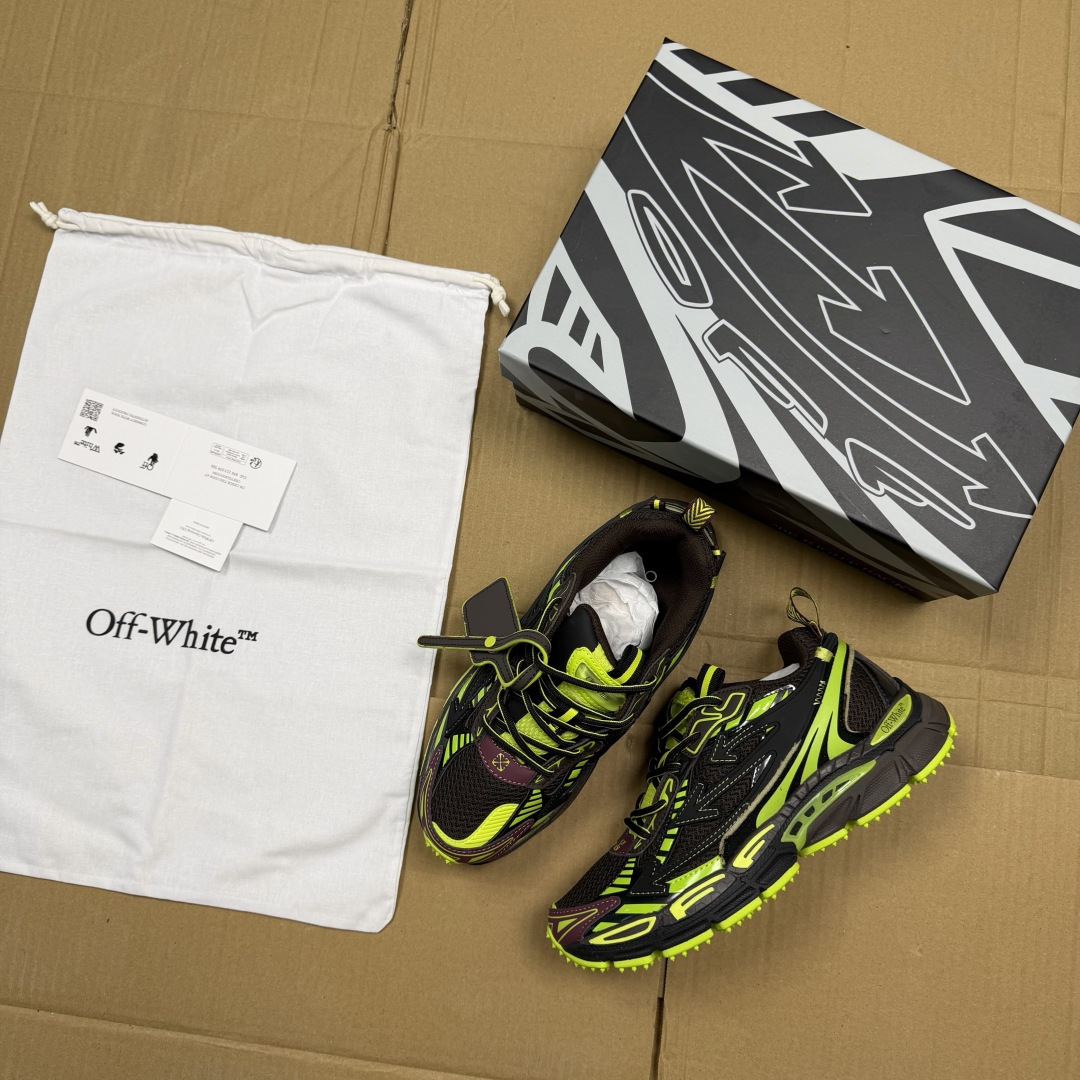 OW解构休闲跑鞋/复古老爹鞋 46色！OFF-WHITE Be Right Back 工艺很复杂！010