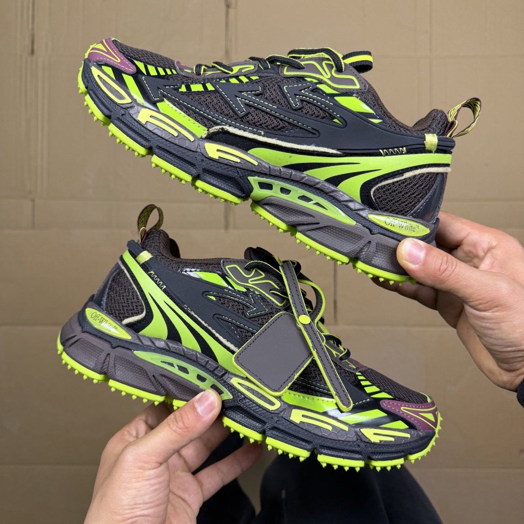 OW解构休闲跑鞋/复古老爹鞋 46色！OFF-WHITE Be Right Back 工艺很复杂！010