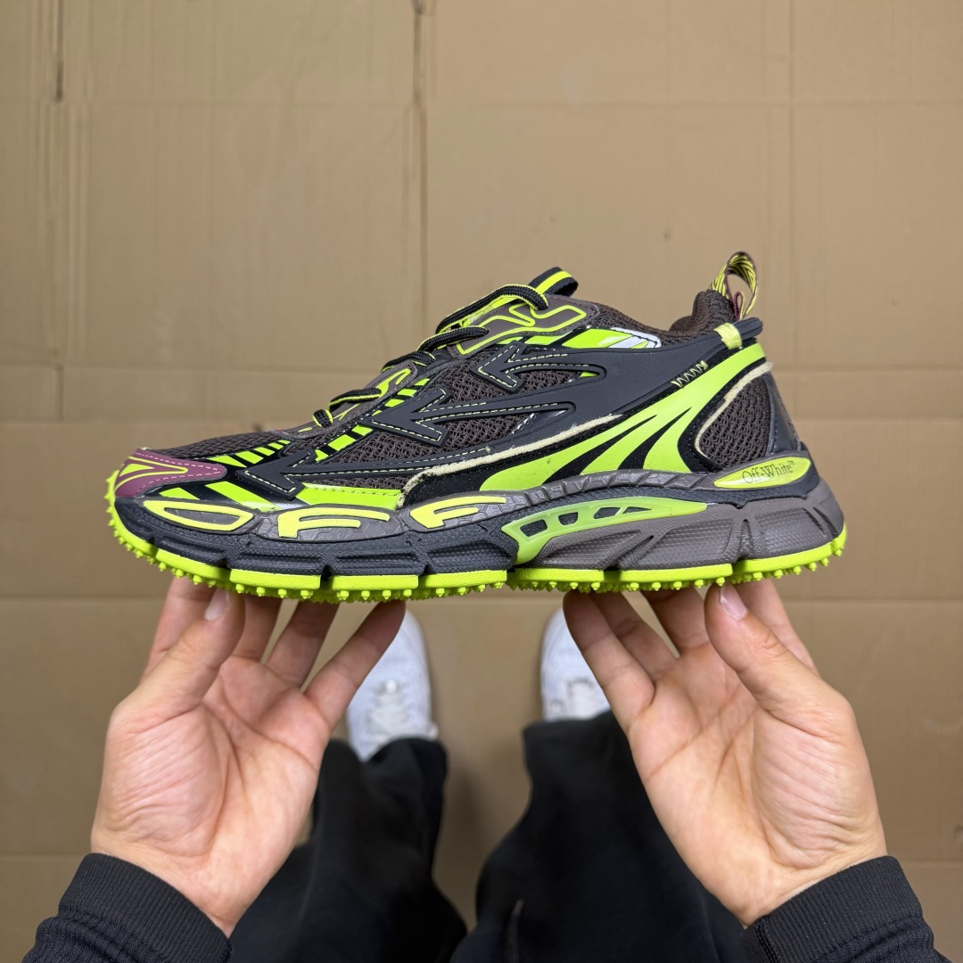 OW解构休闲跑鞋/复古老爹鞋 46色！OFF-WHITE Be Right Back 工艺很复杂！010