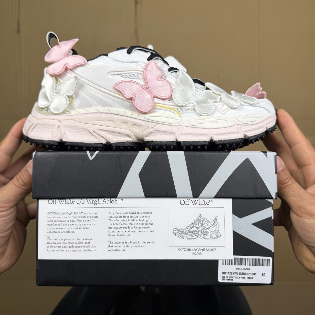 OW解构休闲跑鞋/复古老爹鞋 46色！OFF-WHITE Be Right Back 工艺很复杂！010