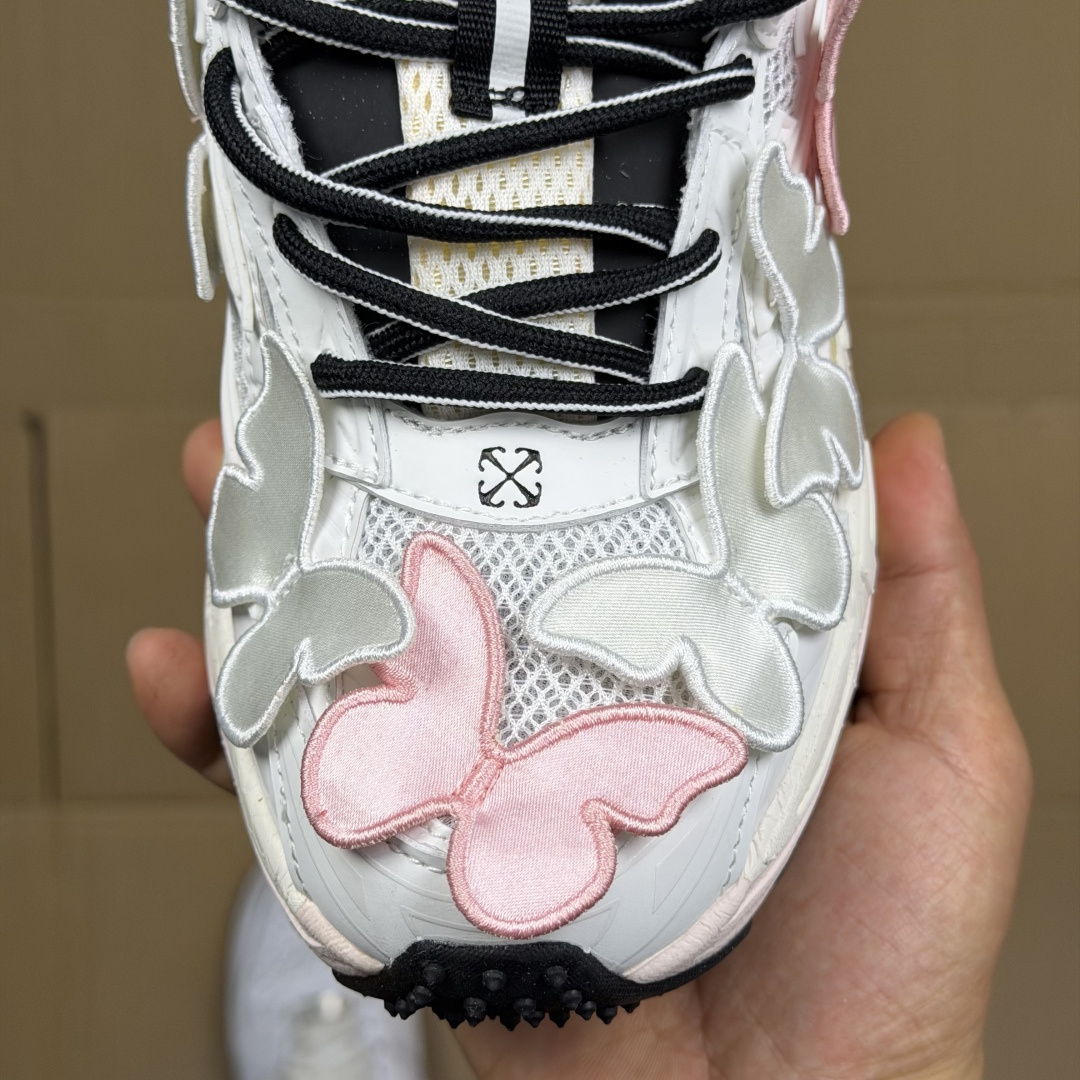 OW解构休闲跑鞋/复古老爹鞋 46色！OFF-WHITE Be Right Back 工艺很复杂！010