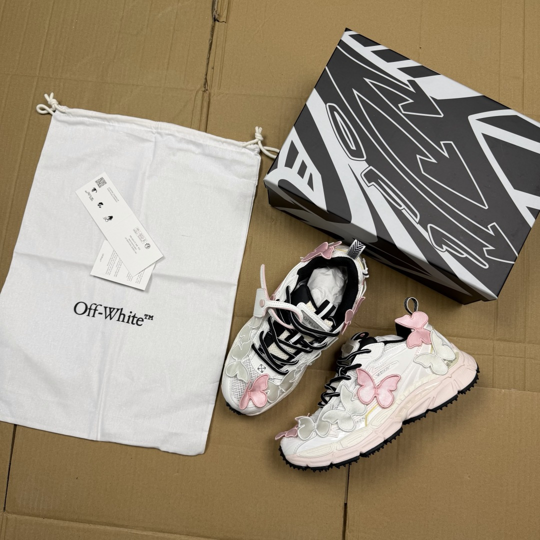 OW解构休闲跑鞋/复古老爹鞋 46色！OFF-WHITE Be Right Back 工艺很复杂！010