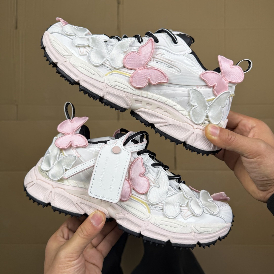 OW解构休闲跑鞋/复古老爹鞋 46色！OFF-WHITE Be Right Back 工艺很复杂！010