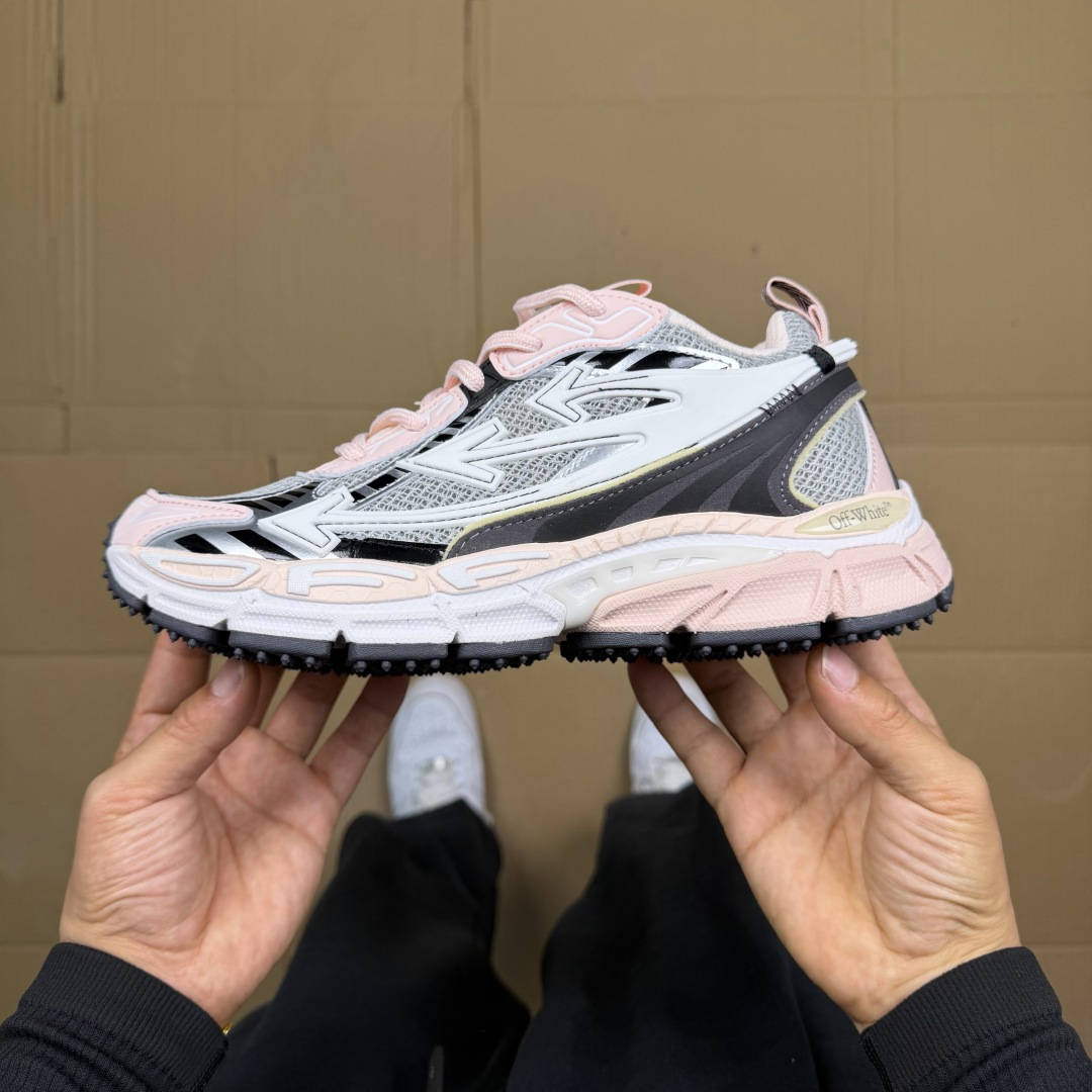 OW解构休闲跑鞋/复古老爹鞋 46色！OFF-WHITE Be Right Back 工艺很复杂！010