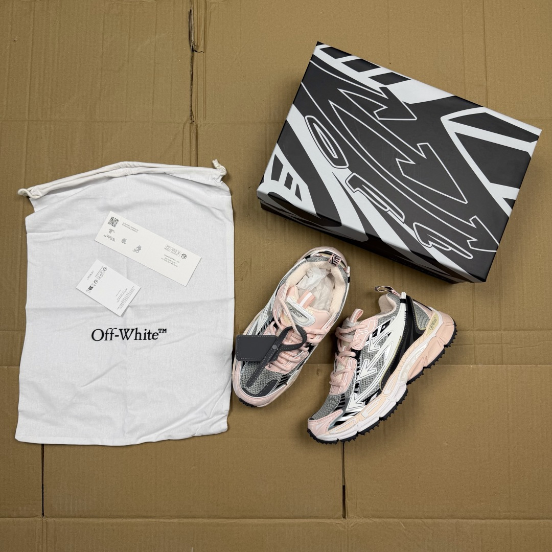 OW解构休闲跑鞋/复古老爹鞋 46色！OFF-WHITE Be Right Back 工艺很复杂！010