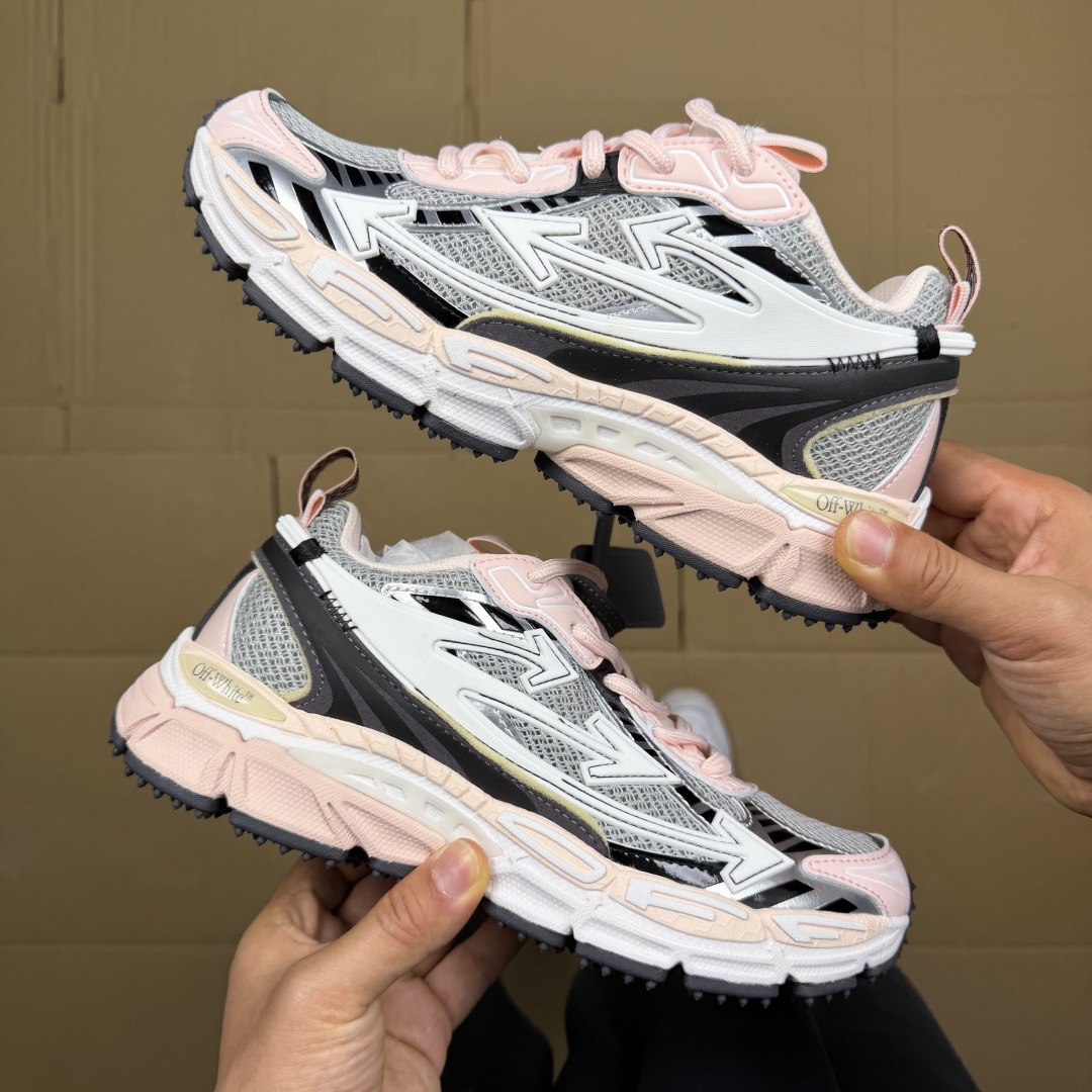 OW解构休闲跑鞋/复古老爹鞋 46色！OFF-WHITE Be Right Back 工艺很复杂！010