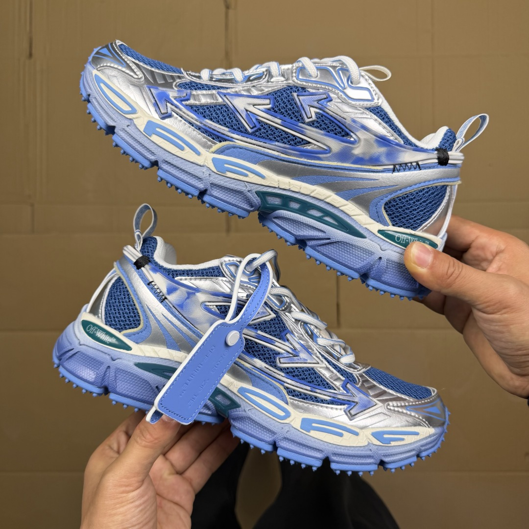 OW解构休闲跑鞋/复古老爹鞋 46色！OFF-WHITE Be Right Back 工艺很复杂！010