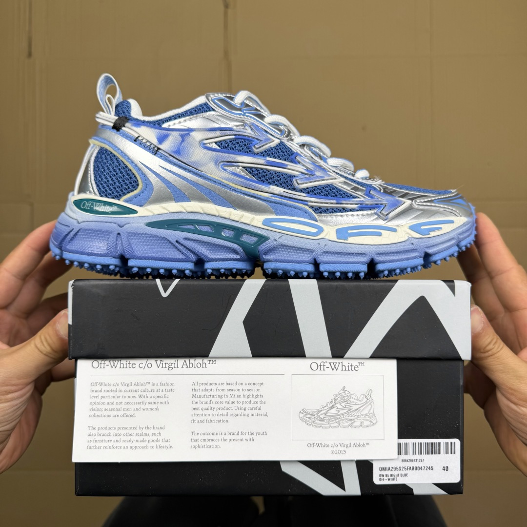 OW解构休闲跑鞋/复古老爹鞋 46色！OFF-WHITE Be Right Back 工艺很复杂！010