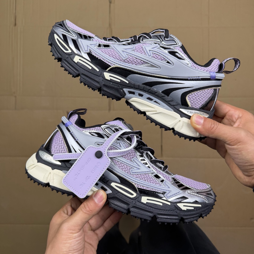 OW解构休闲跑鞋/复古老爹鞋 46色！OFF-WHITE Be Right Back 工艺很复杂！010