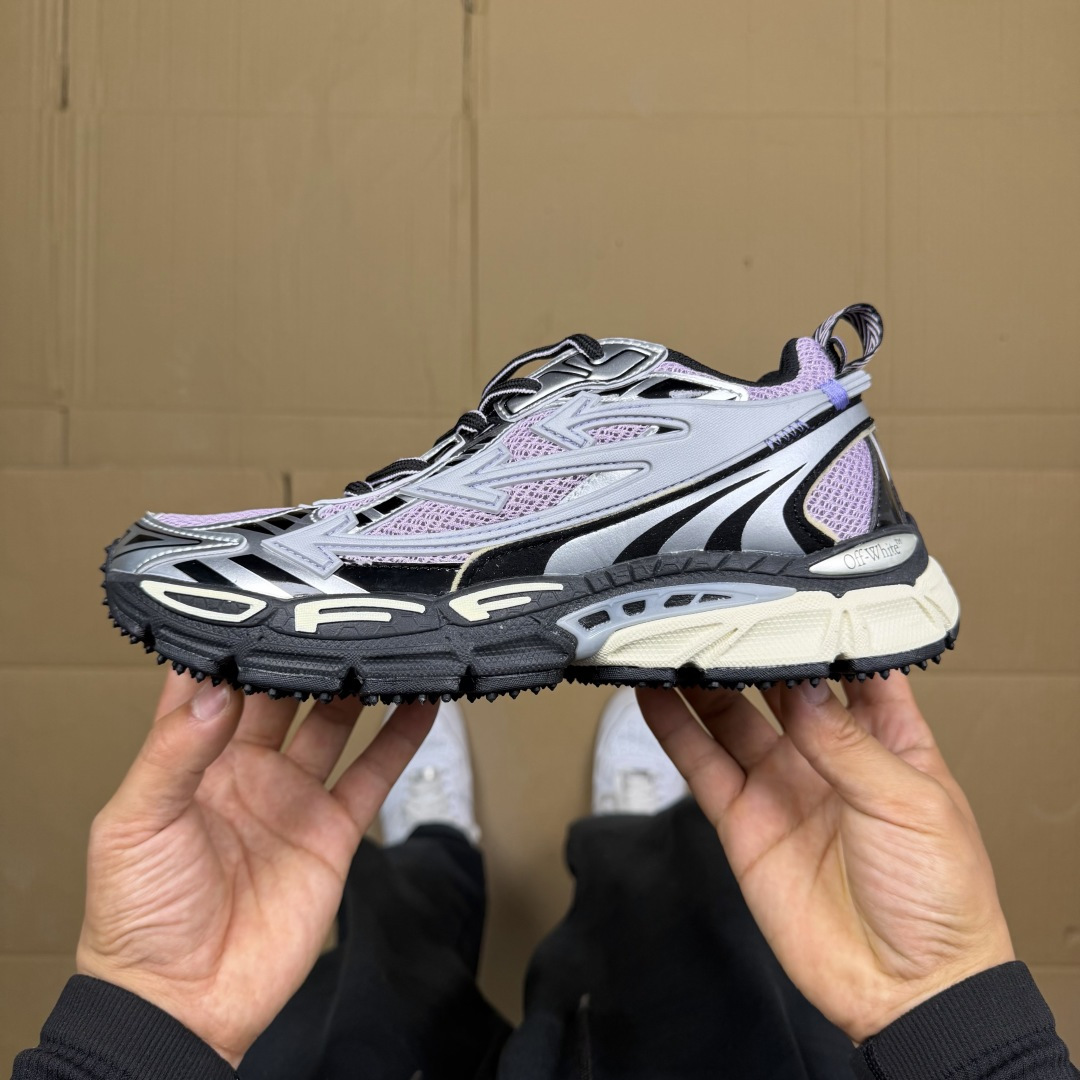 OW解构休闲跑鞋/复古老爹鞋 46色！OFF-WHITE Be Right Back 工艺很复杂！010