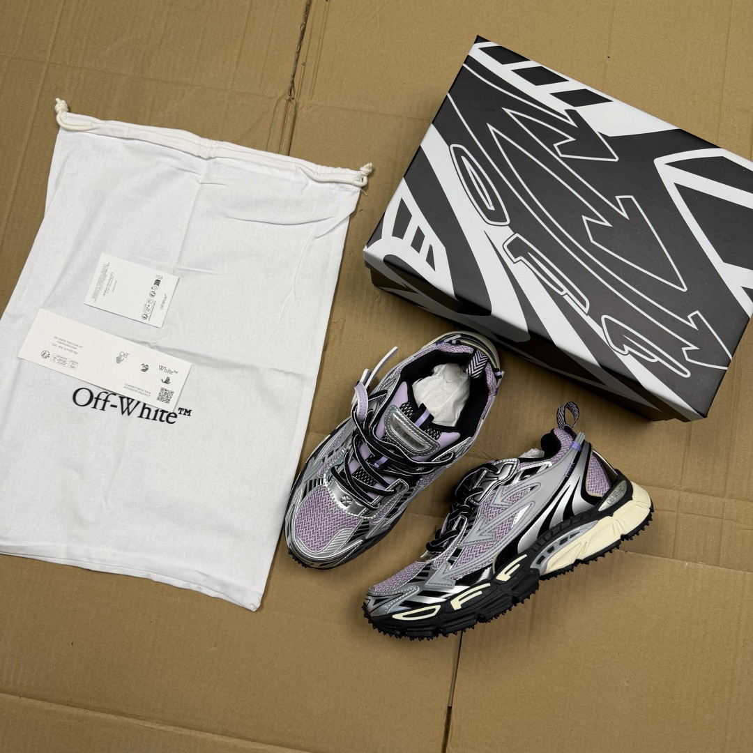 OW解构休闲跑鞋/复古老爹鞋 46色！OFF-WHITE Be Right Back 工艺很复杂！010
