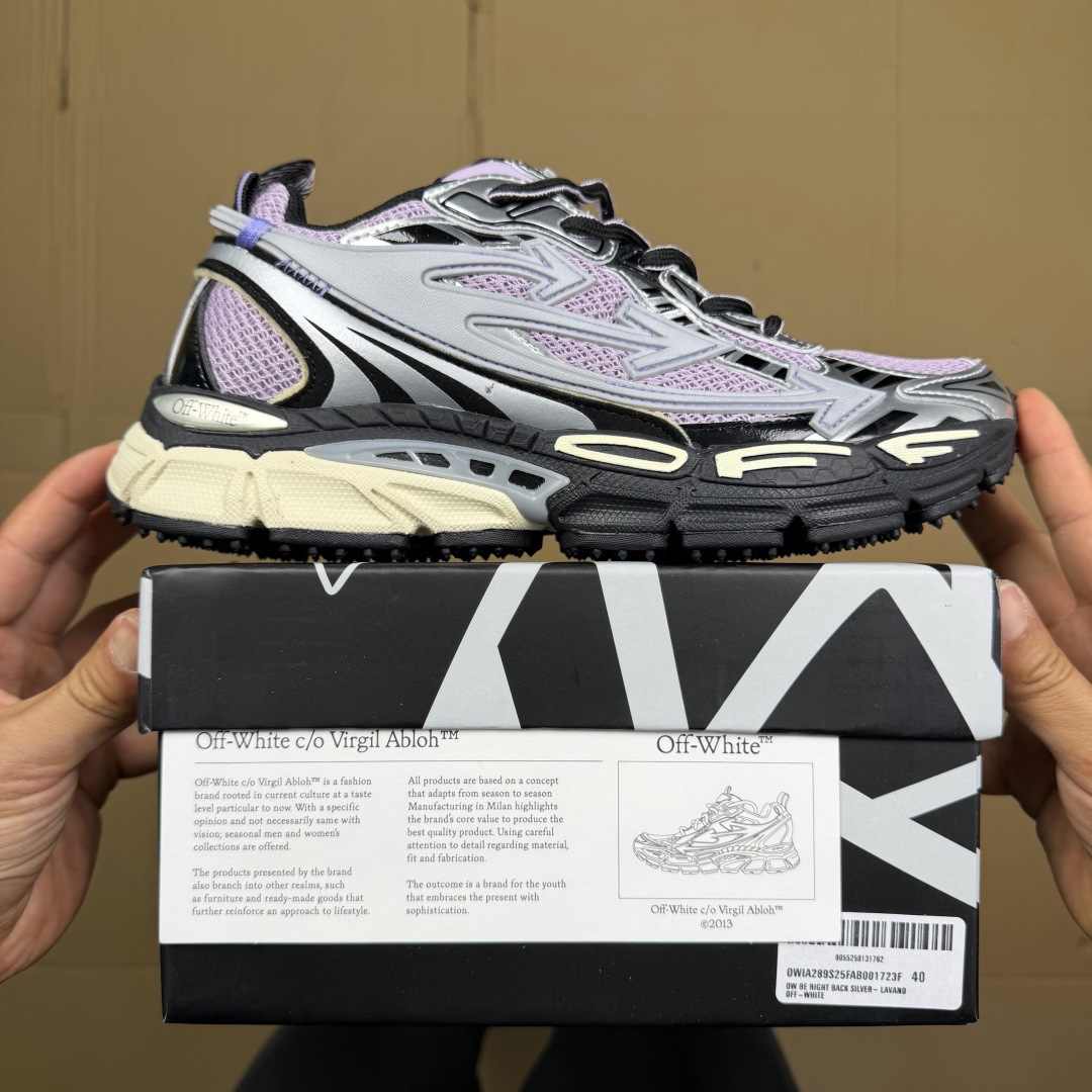 OW解构休闲跑鞋/复古老爹鞋 46色！OFF-WHITE Be Right Back 工艺很复杂！010