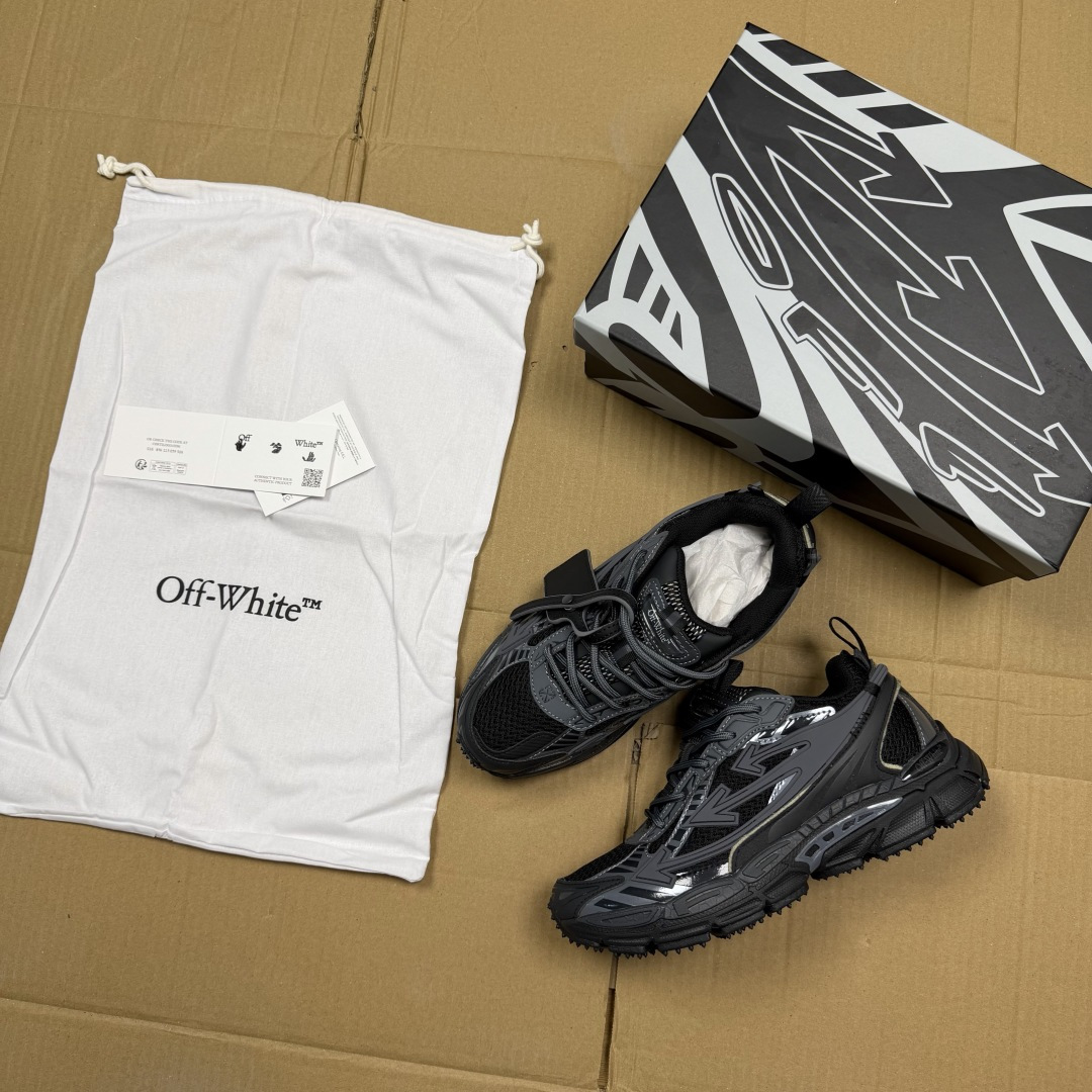 OW解构休闲跑鞋/复古老爹鞋 46色！OFF-WHITE Be Right Back 工艺很复杂！010